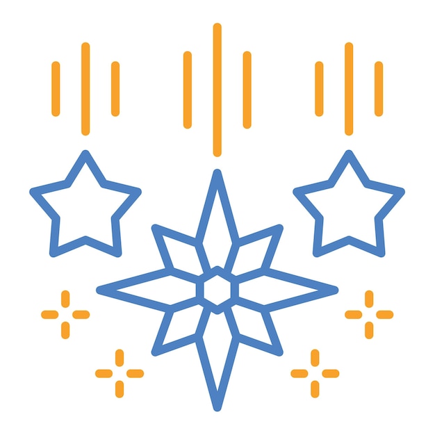 Vector stars icon