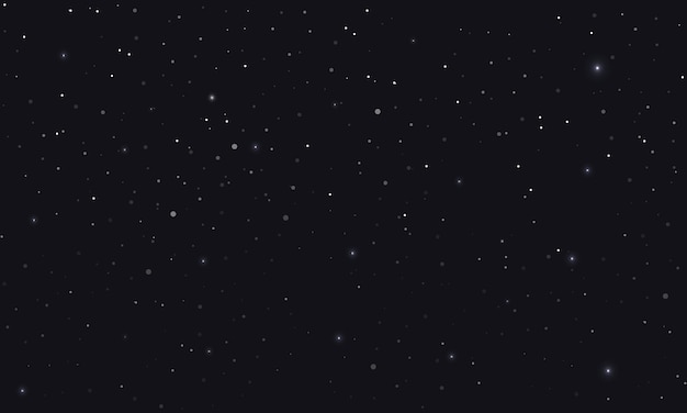 stars on a night sky background