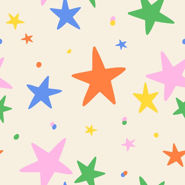 Stars seamless pattern. stars background. stars repeat pattern.