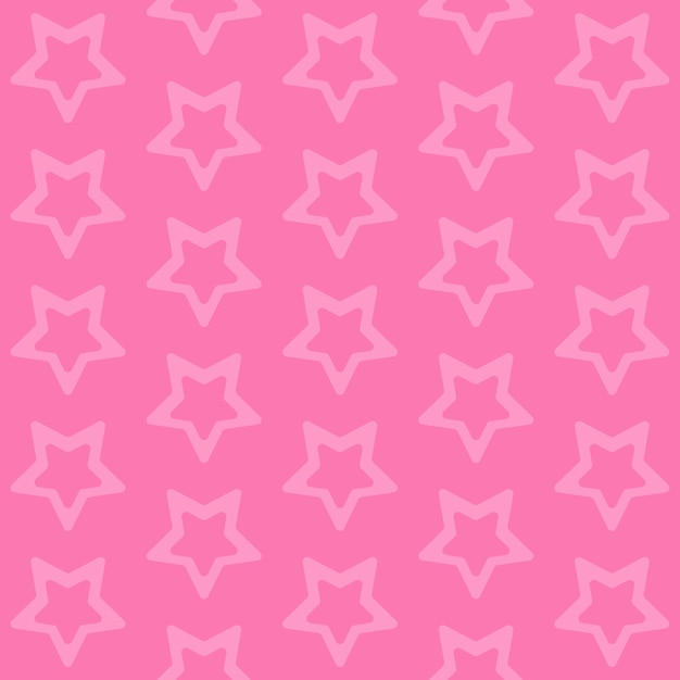 Vector stars seamless pattern