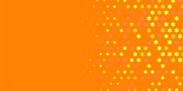 スターズ・ワイド・バナー 2カラー・アブストラクト イラスト 背景 美しい壁紙 色とりどりの星