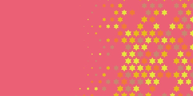 Vettore stars wide banner two color abstract illustration background bellissima carta da parati colorata