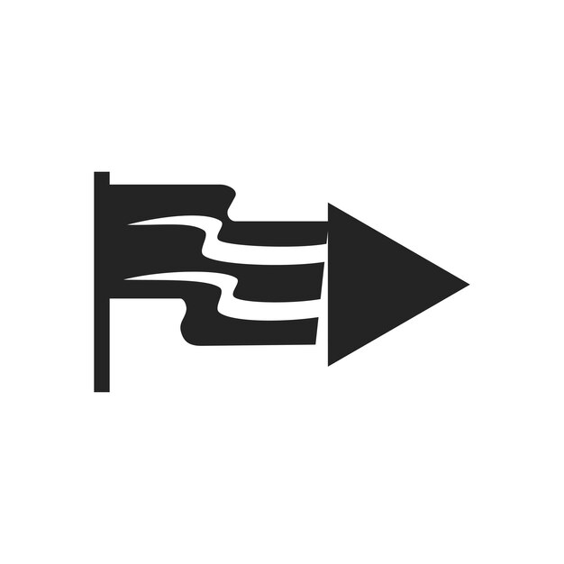 Запуск шаблона логотипа Иконка Иллюстрация Фирменный стиль Изолированная и плоская иллюстрация Векторная графика