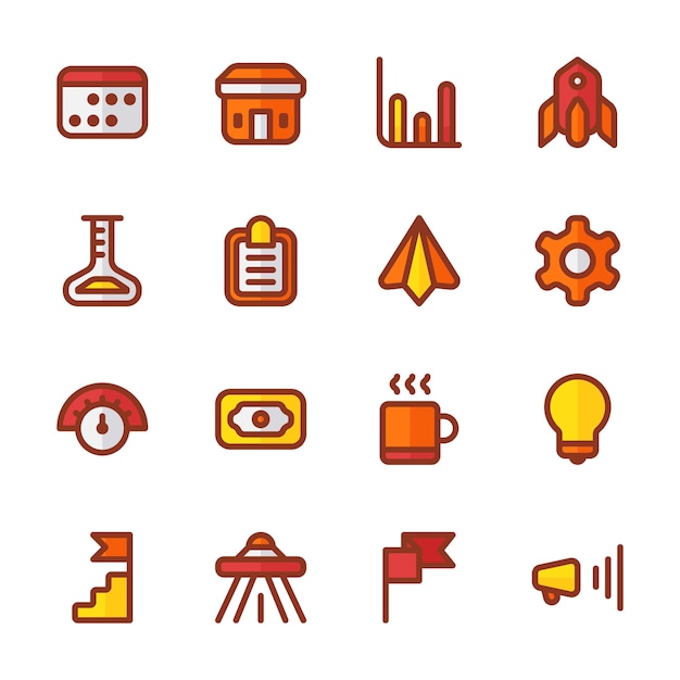 Startup icon collection