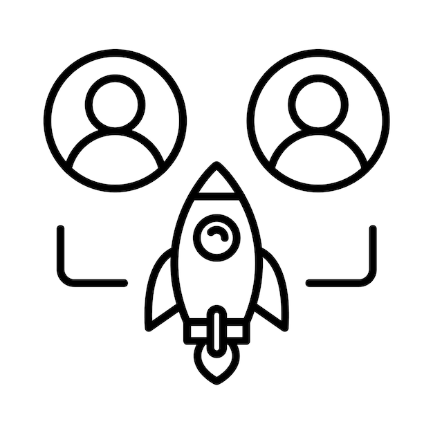 Startup Line Illustration