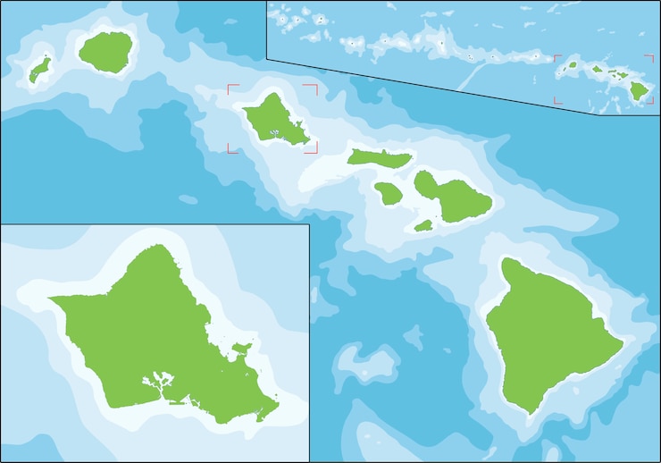 वेक्टर state of hawaii