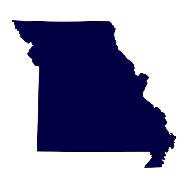 State of Missouri Map