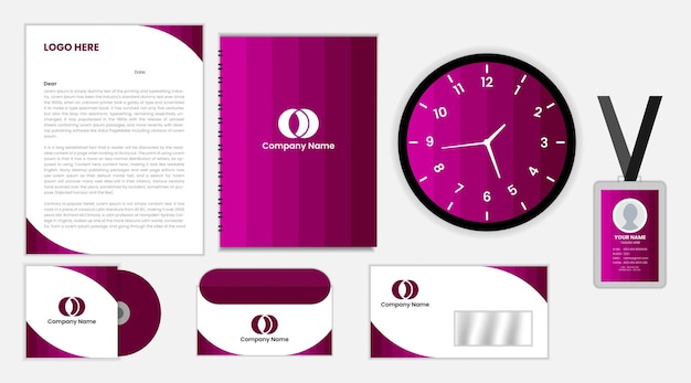 stationery design