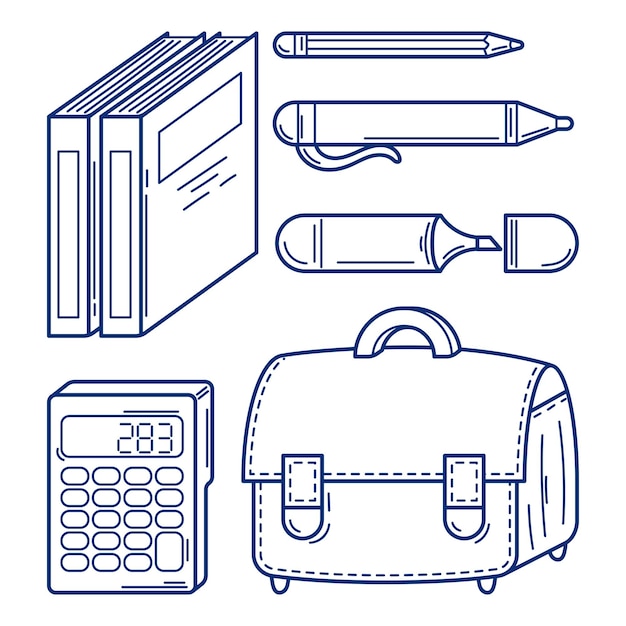 Bag, case, drawing, pencil, pens, school, stationary icon - Download on  Iconfinder