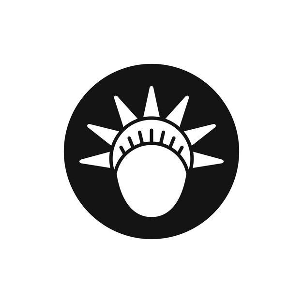 statue of liberty vector icon