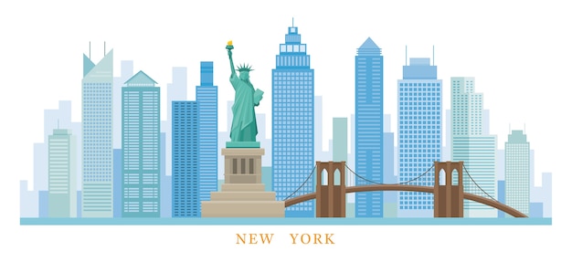 Statue of liberty illustratie