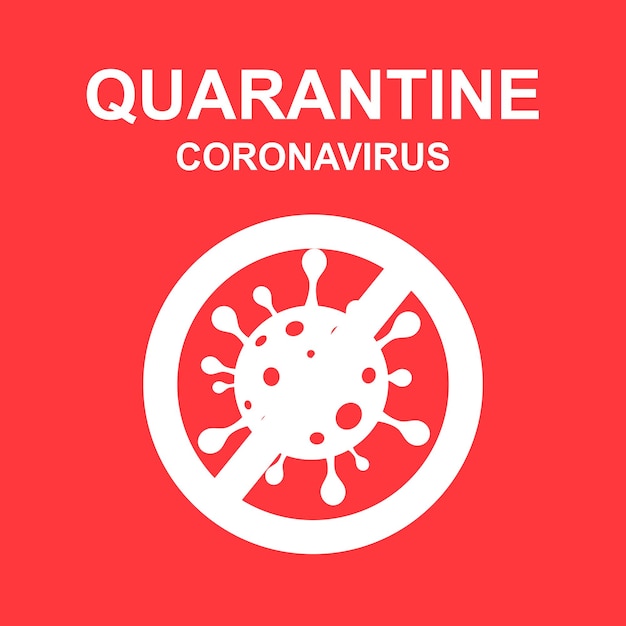 Stay Home quarantine coronavirus epidemic illustration for social media stay home save lives hashtag vector