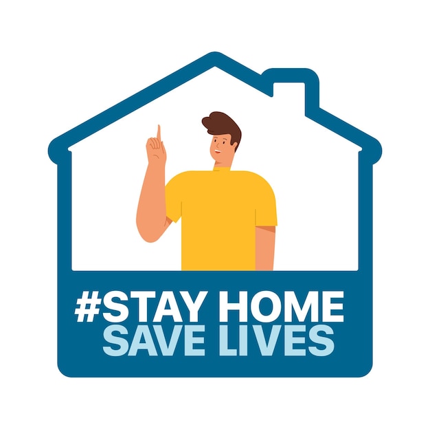 Stay at home save lives