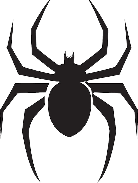 Stealthy Spider Logo Icon Vector