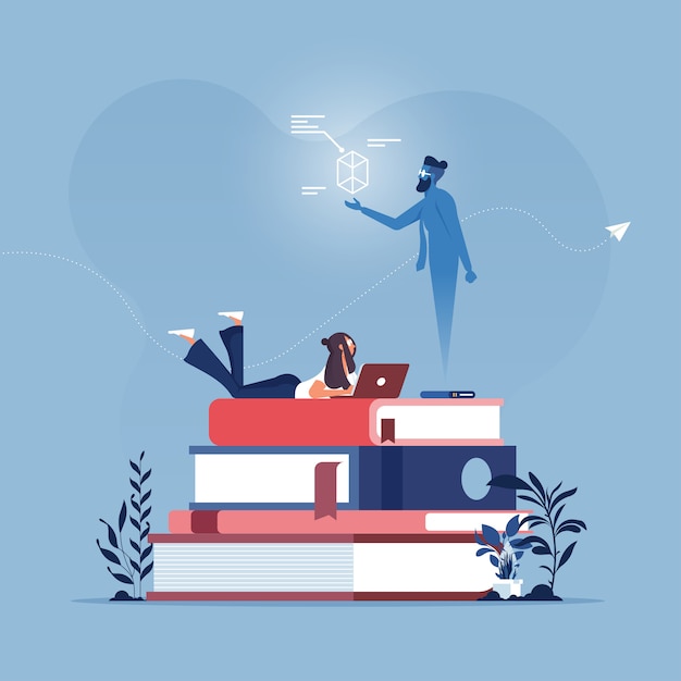 steam education wireless digital technology service concept
