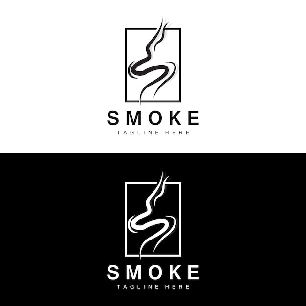 Steam Steam Logo Vector Hot Evaporating Aroma Smell Line Illustration Cooking Steam Icon Steam Train Baking Smoking
