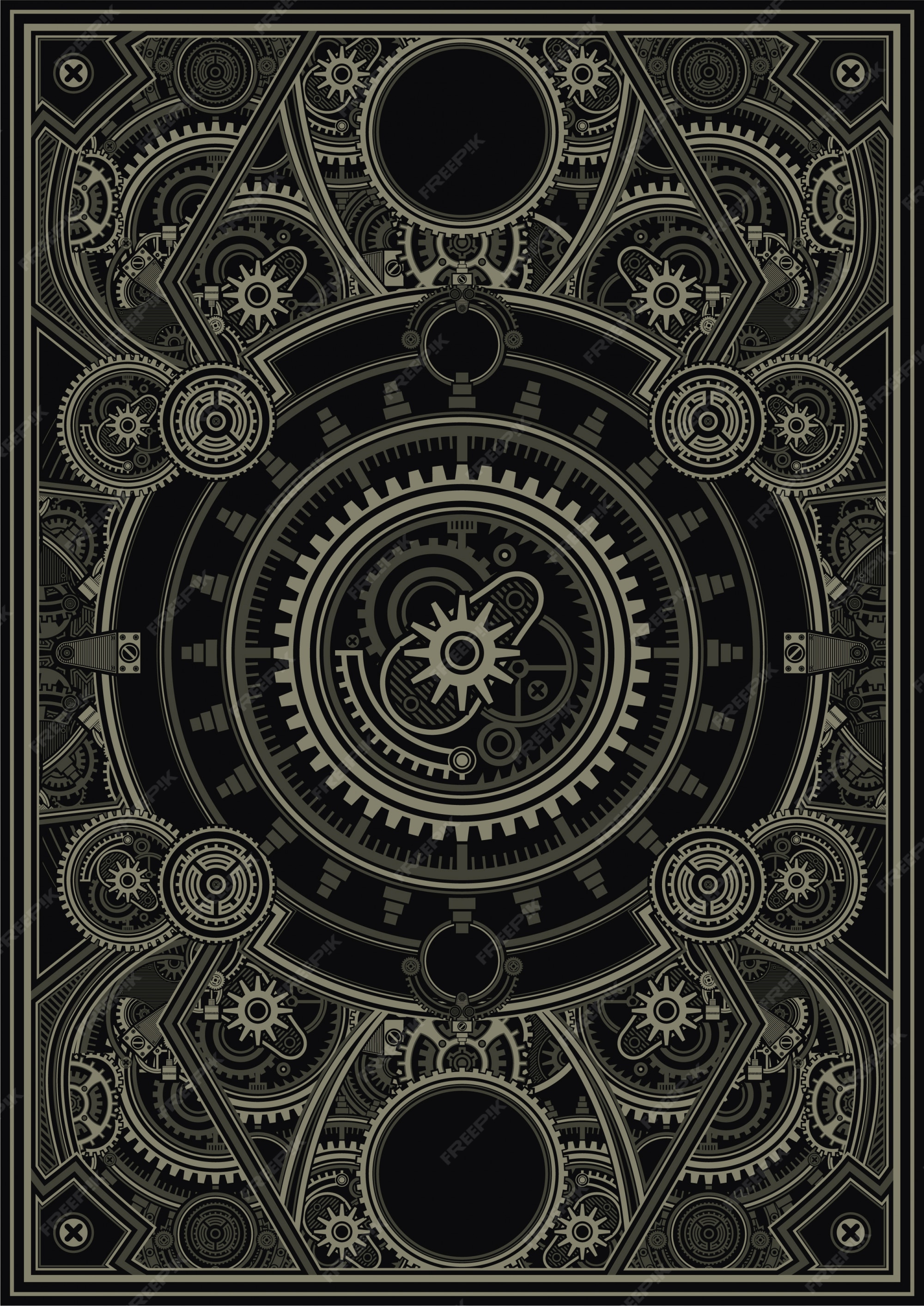 Steampunk のベクトルとイラストを無料でダウンロード Freepik