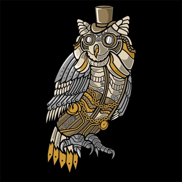 Vector steampunkuil