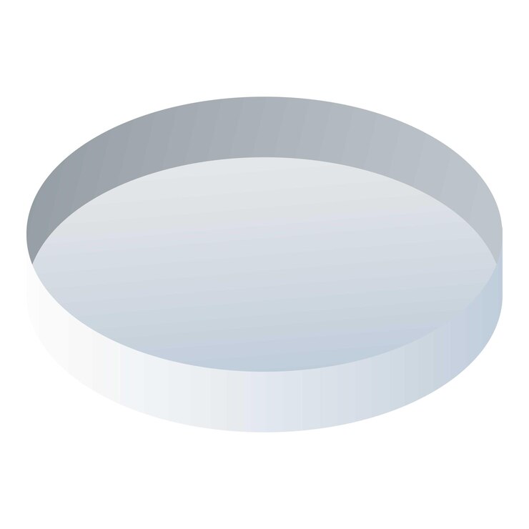 Vector steel cover icon isometric of steel cover vector icon for web design isolated on white background