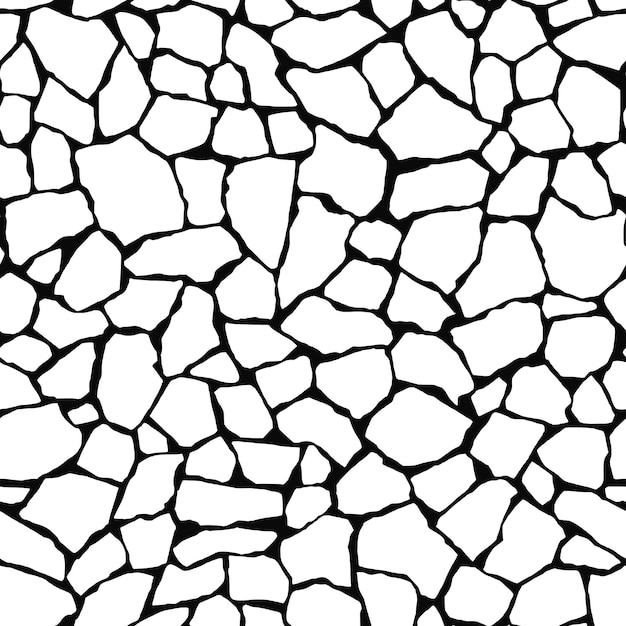 Vector steenblokken muur met naadloos patroon