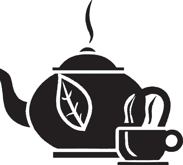 The Steeping Solution Vector Icon Template
