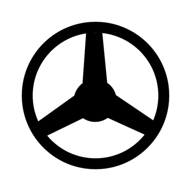 Steering wheel logo