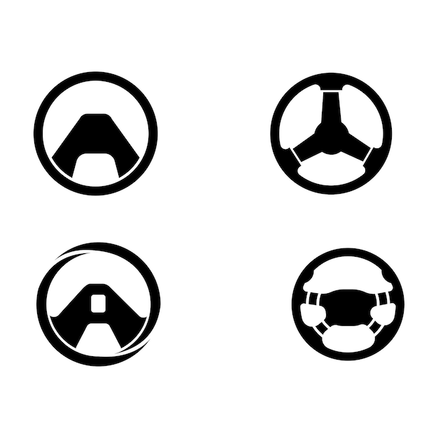 Steering wheel logo