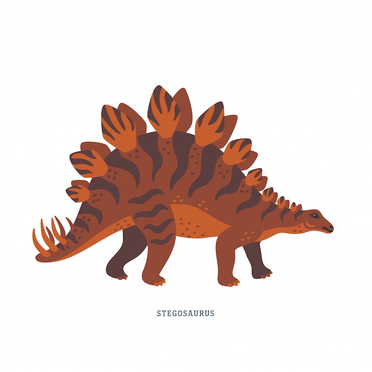 Vector stegosaurus