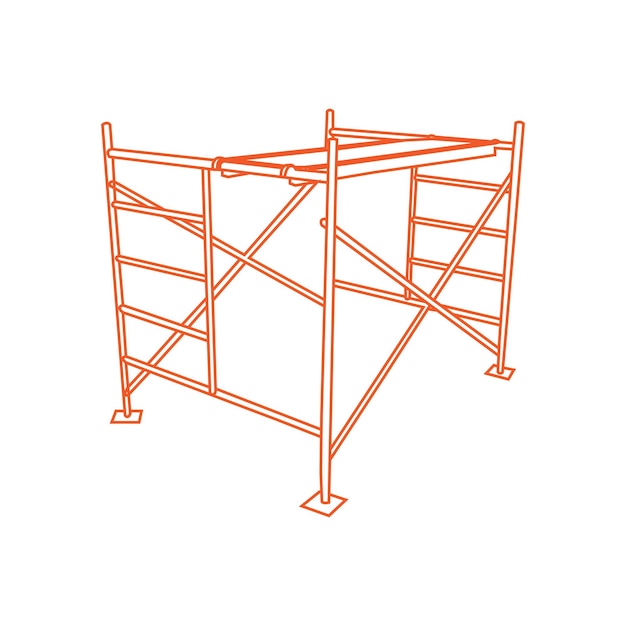 Vector steigers pictogram vector illustratie ontwerp