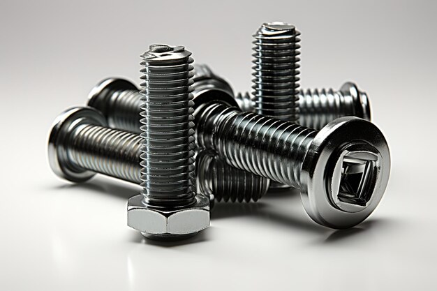 Vector stell bolts vector illustration