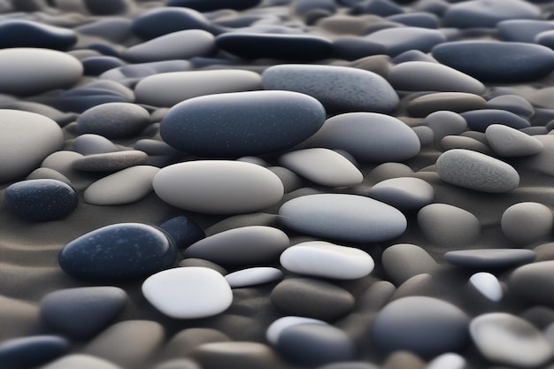 stenen op het strand