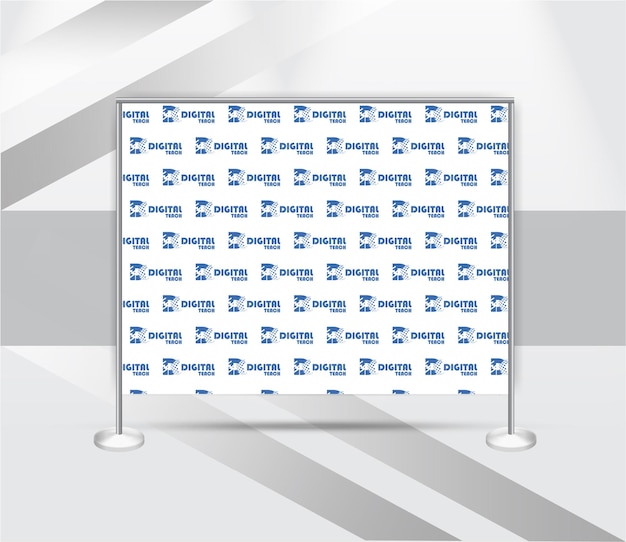 step and repeat banner Pattern design template