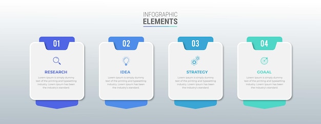 단계 infographic 디자인