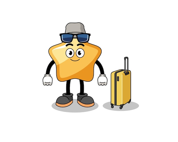 Stermascotte doet vakantie