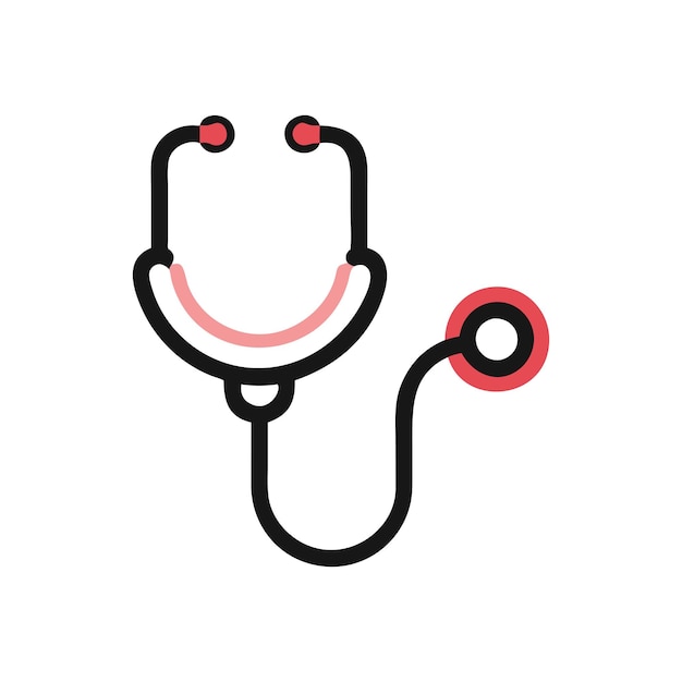 Stethoscoop Icon Medische en Healthcare Vector voor UI Websites en Mobile Applicaties