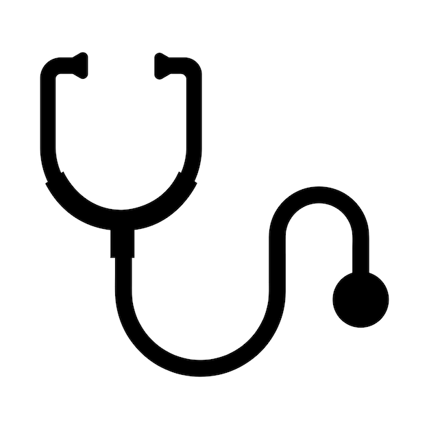 Stethoscope icon vector design template