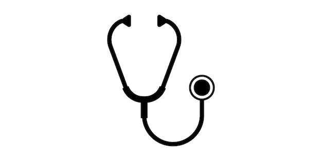 Stethoscope icon vector. stethoscope icon for medical design.