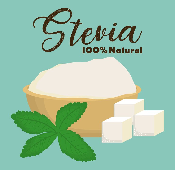 Вектор концепция концепции stevia