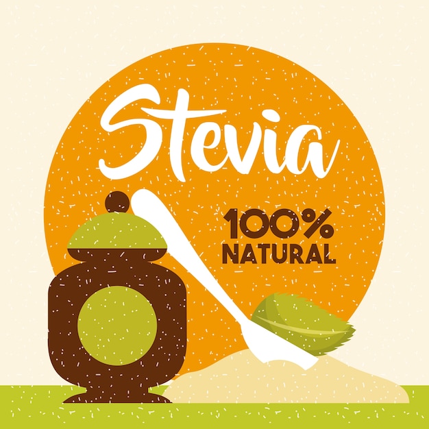 Stevia natural sweetener