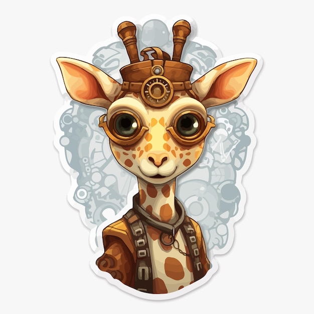 sticker babygiraffa