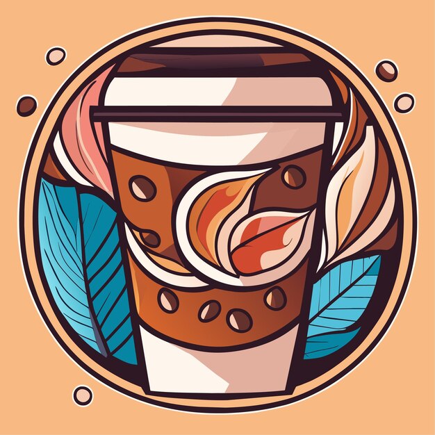 Sticker A Cup of Coffee