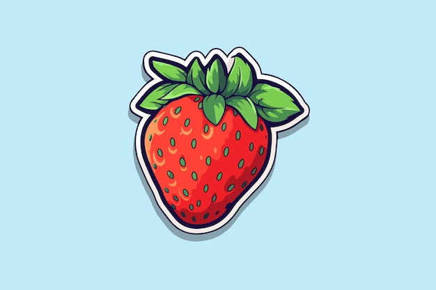 Sticker Of Fresh Fruit