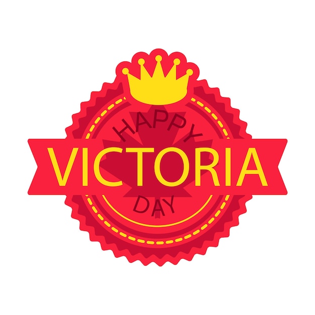 Sticker happy victoria day