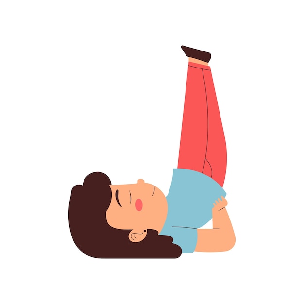 Sticker salambha sarvangasana pose