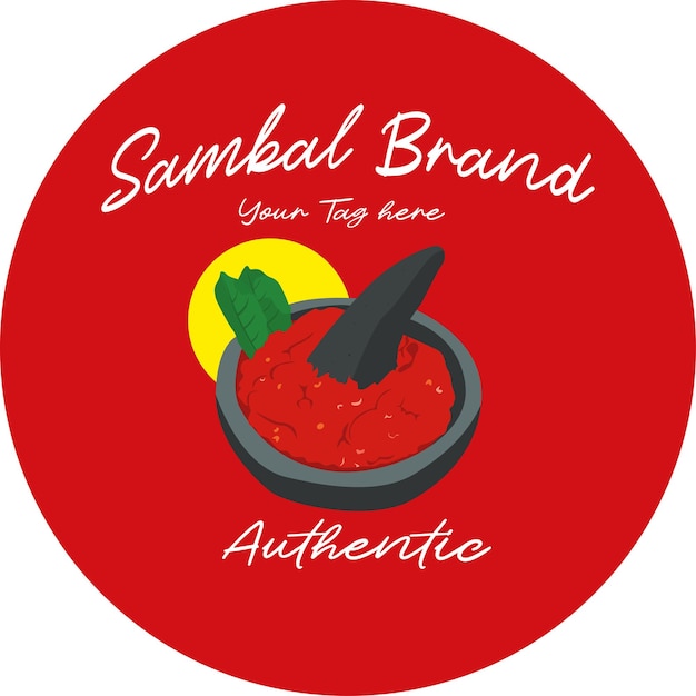 Sticker sambal ulek