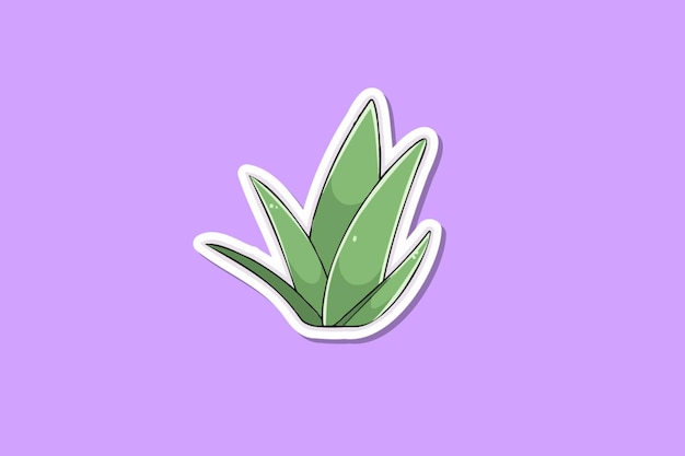 Sticker Van Plant