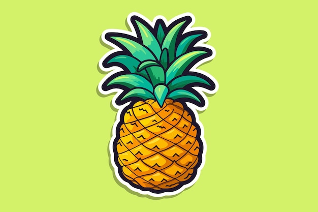 Sticker Van Vers Fruit