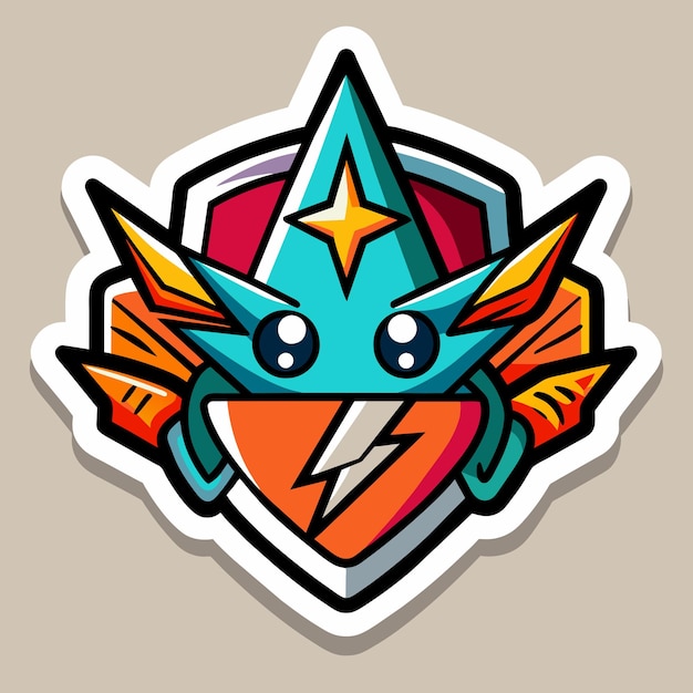 sticker vector graphics illustration EPS source file format lossless scaling icon design