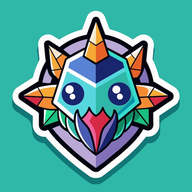sticker vector graphics illustration EPS source file format lossless scaling icon design
