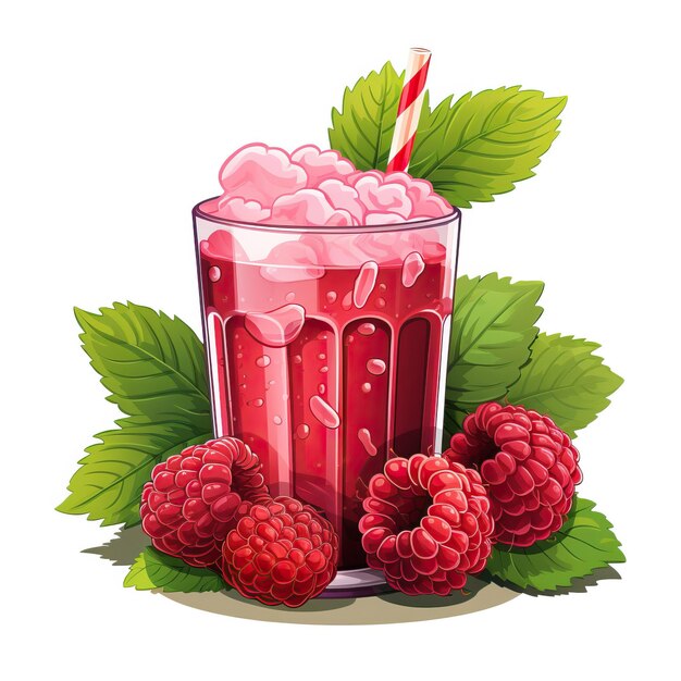 Vettore adesivo logo vettoriale succo loganberry vettore sfondo bianco